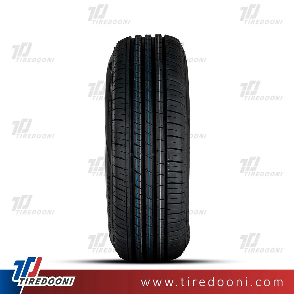 لاستیک خودرو کندا سایز  165/65R13 مدل گل  KR203